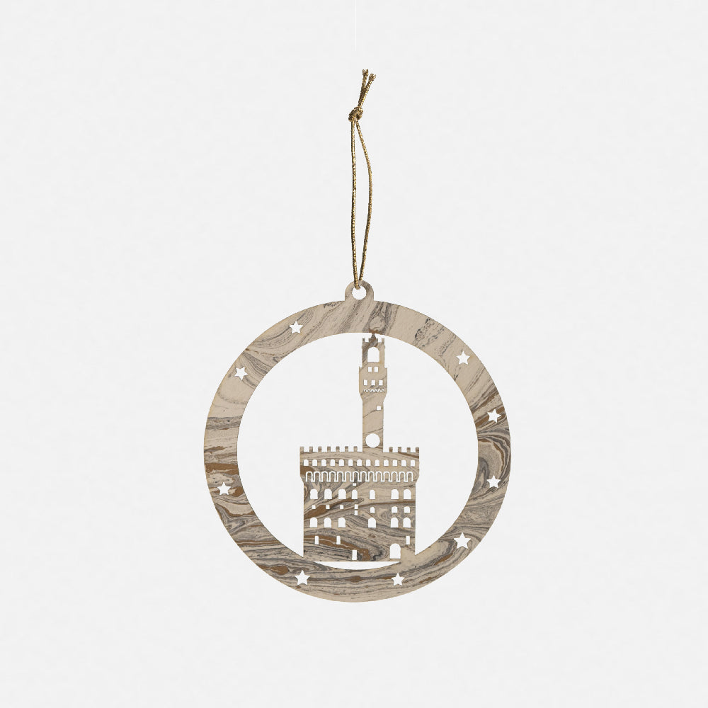 Pallina di Natale - Palazzo Vecchio Firenze<br>Collezione Marmi