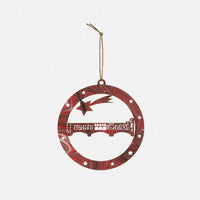 Pallina di Natale - Ponte Vecchio Firenze<br>Collezione Marmi