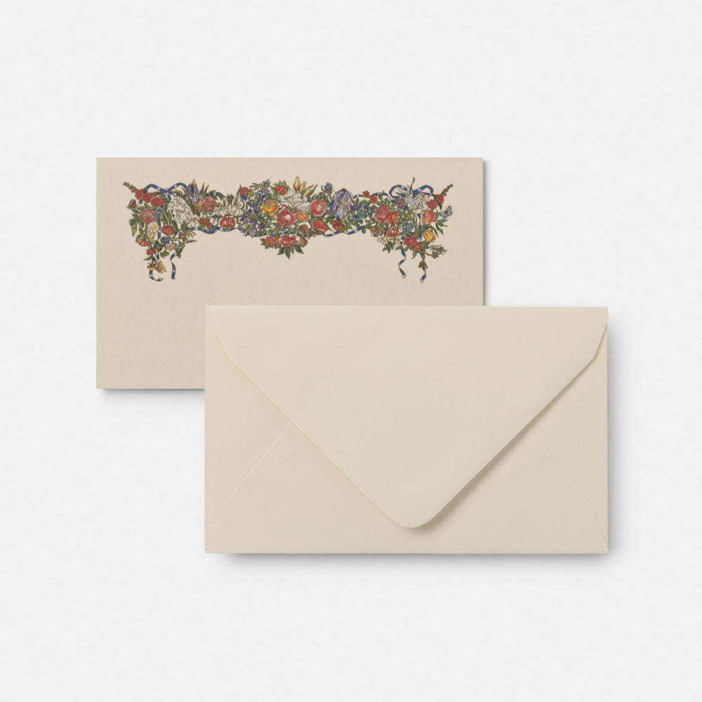Small double card - Floral