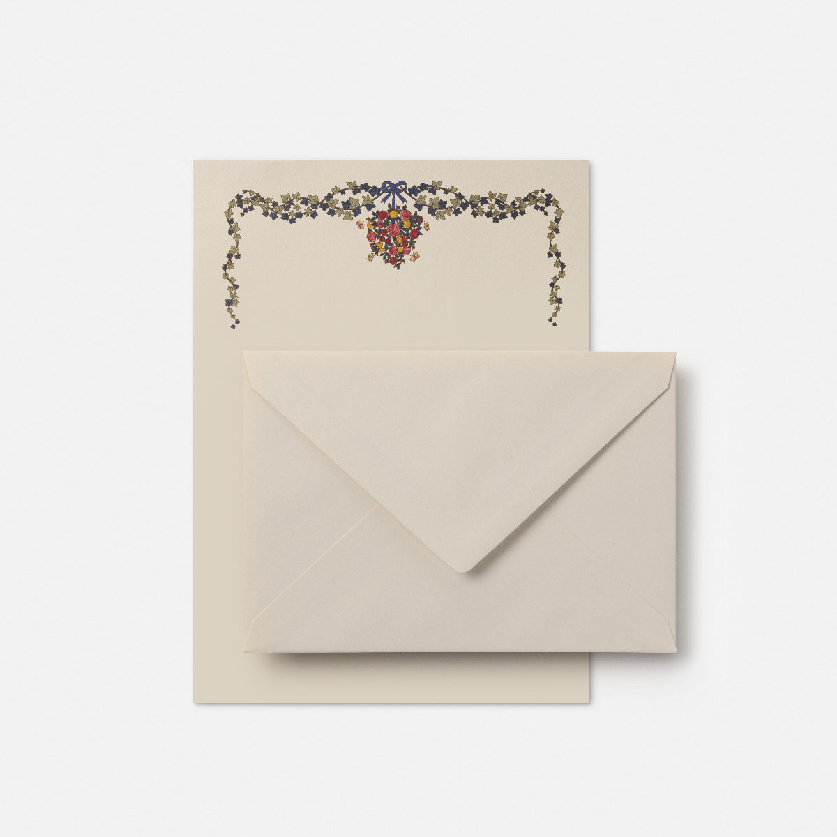 Carta da lettere - Edera<br>Collezione Floreale