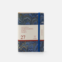 Agenda giornaliera cottonpaper con elastico - Pavoni
