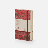 Agenda giornaliera cottonpaper con elastico - Pavoni