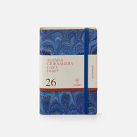 Cottonpaper daily diary with elastic - Peacocks