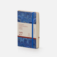 Agenda giornaliera cottonpaper con elastico - Pavoni