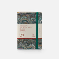 Agenda giornaliera cottonpaper con elastico - Pavoni