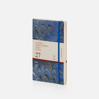 Agenda giornaliera cottonpaper con elastico - Pavoni
