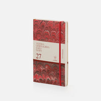 Agenda giornaliera cottonpaper con elastico - Pavoni