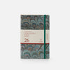Cottonpaper daily diary with elastic - Peacocks