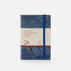 Cottonpaper weekly diary with elastic - Peacocks