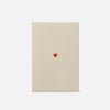 Embossed card - Heart