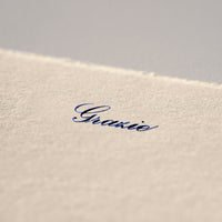 Single Card/Embossed Invitation - Thank you