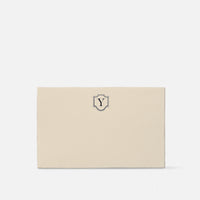 Single card/Invitation - SM - Embossed initials (A-Z)