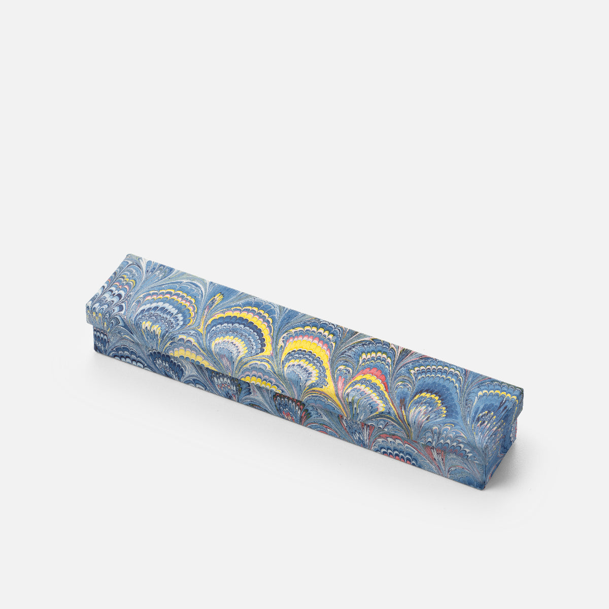 Colored pencil box - Peacocks