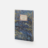 Hard cover notebook "Guests" - Peacocks