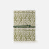 Notebook with lined pages - woodblock