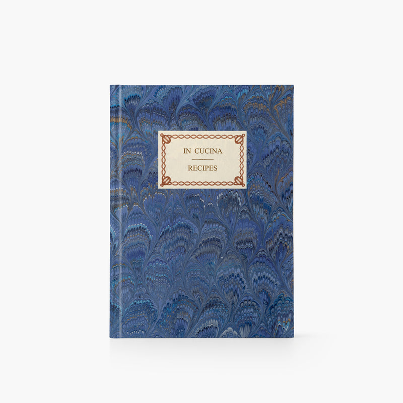 Hard cover notebook "Recipes" - Peacocks