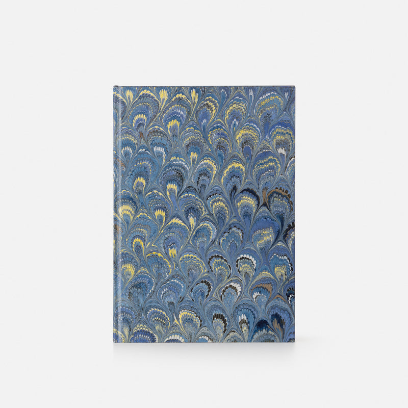 Hard cover notebook "Music" - Peacocks