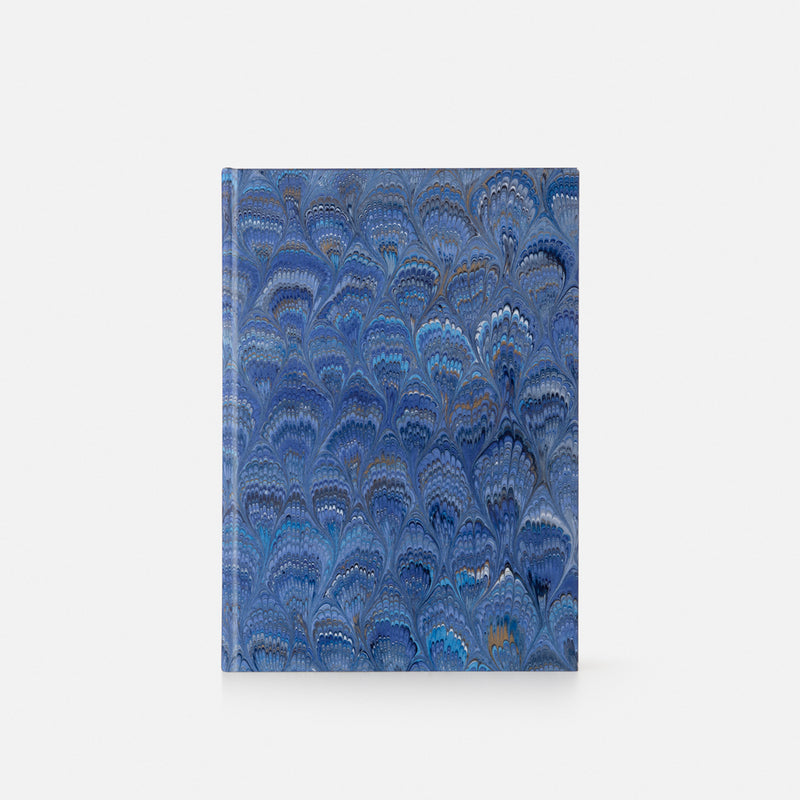 Hard cover notebook "Music" - Peacocks