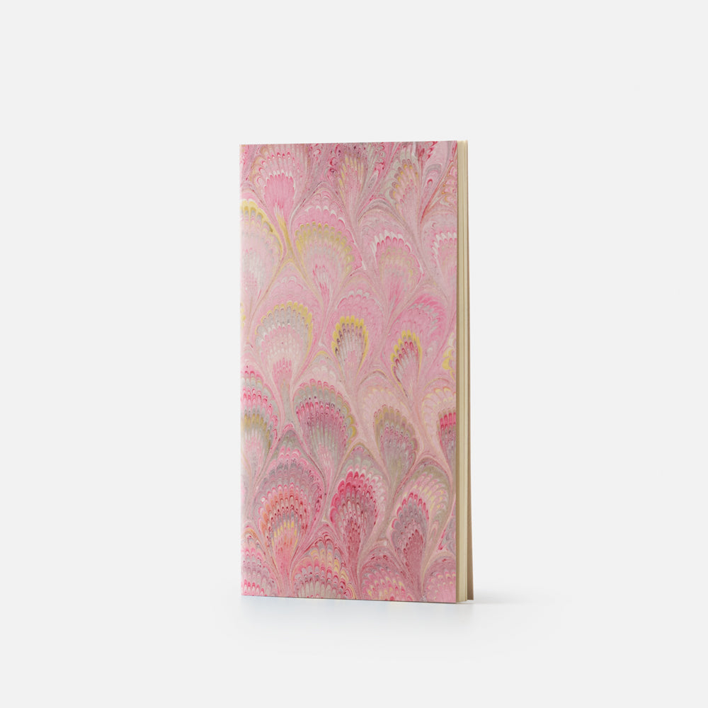 Cottonpaper cover notebook - Peacocks