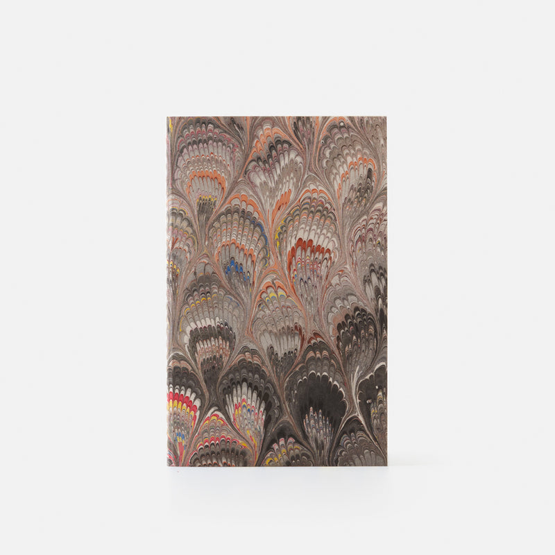 Quaderno pagine bianche<br>Copertina morbida - Collezione cottonpaper “Pavoni”