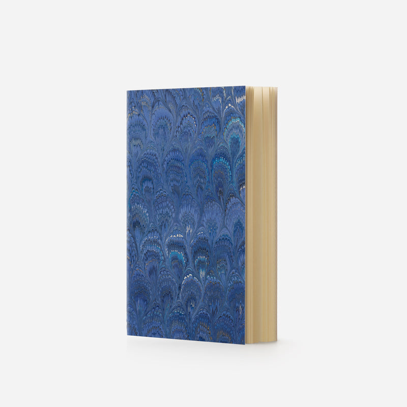 Cottonpaper cover notebook - Peacocks