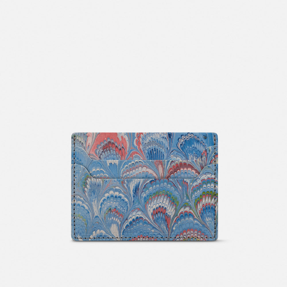 Cottonpaper cardholder - Peacocks