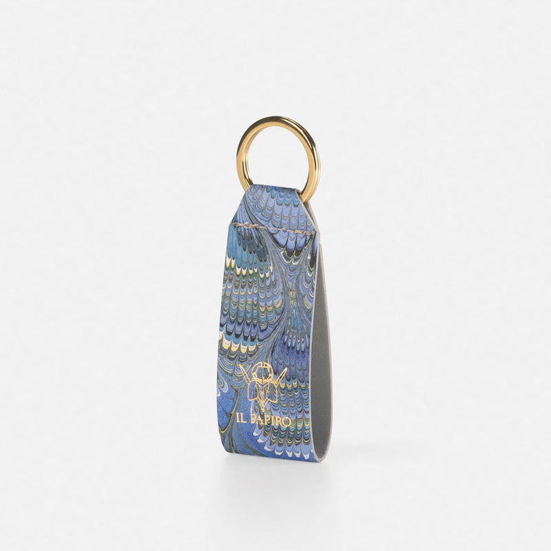 Cottonpaper key ring - Peacocks
