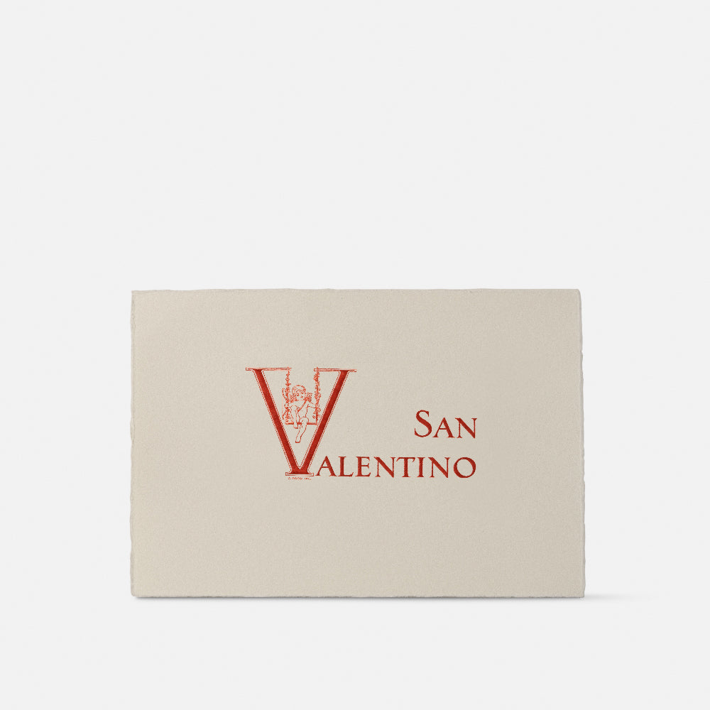 Biglietto singolo con busta<br>"San Valentino"