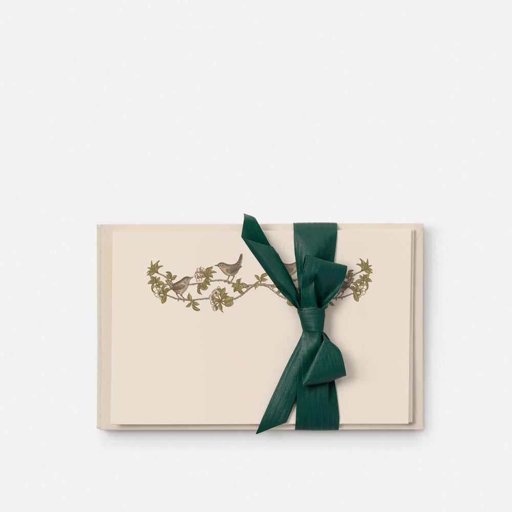 Single card/Invitation - Wrens
