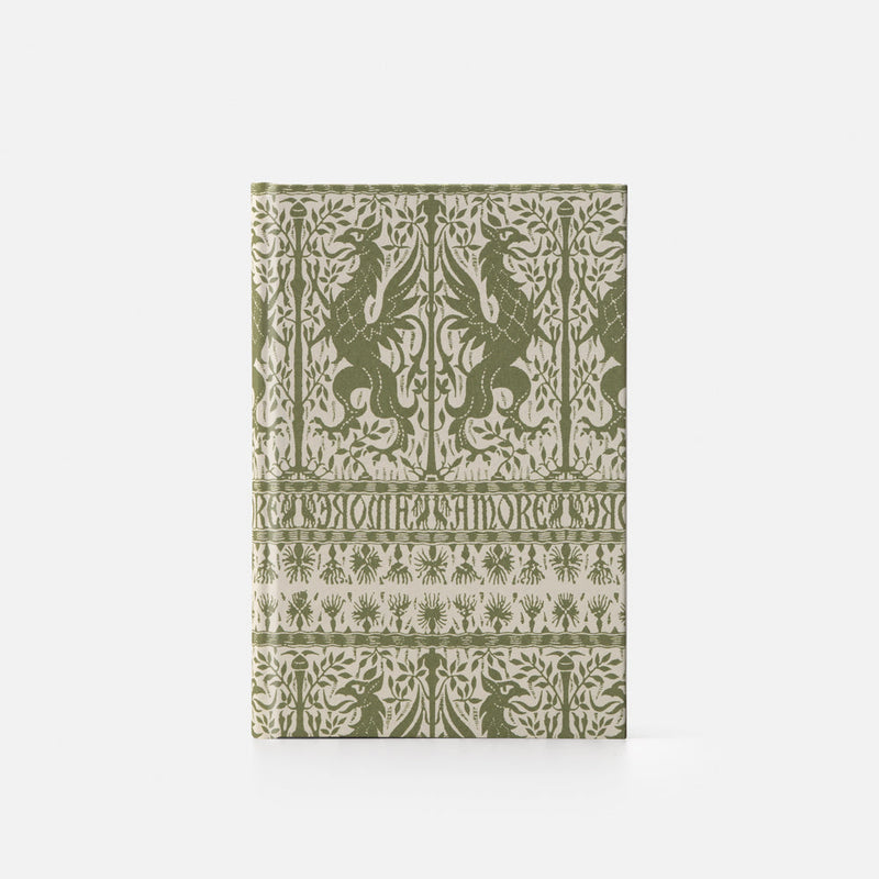 Hard cover notebook - woodblock