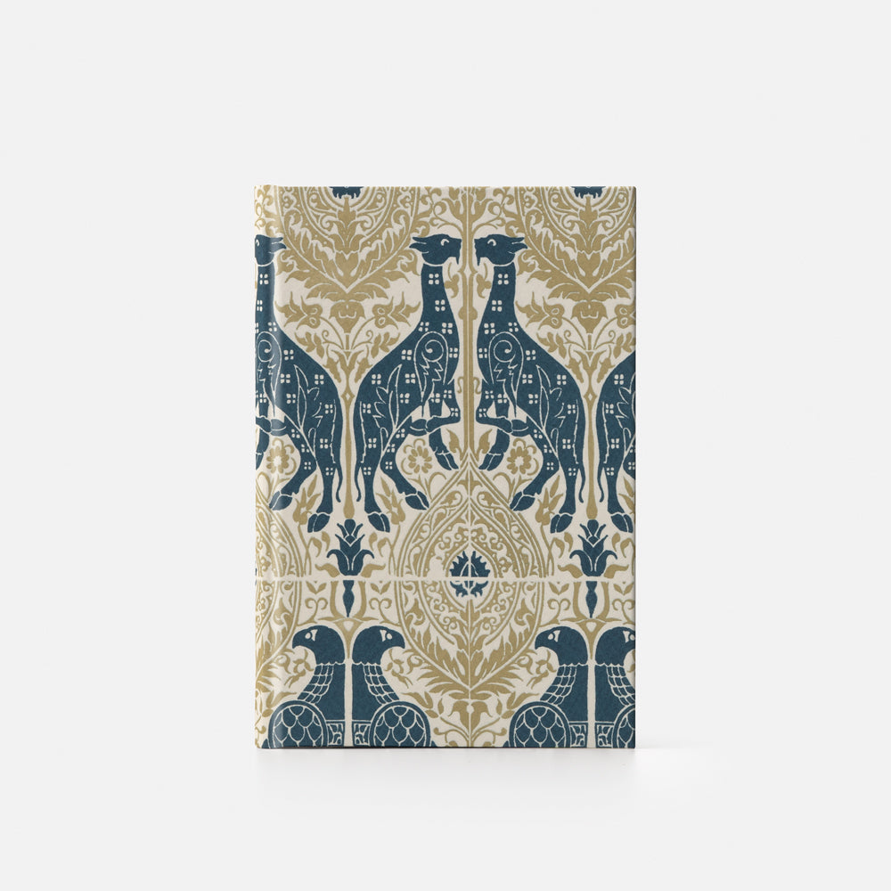 Hard cover notebook - woodblock