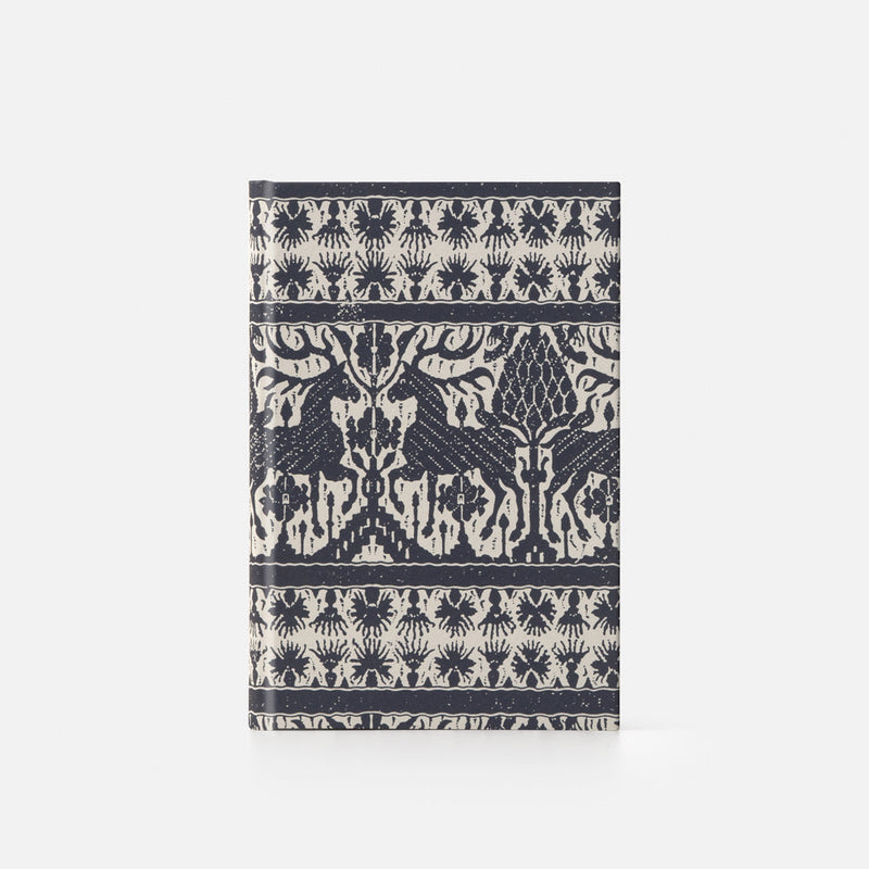 Hard cover notebook - woodblock